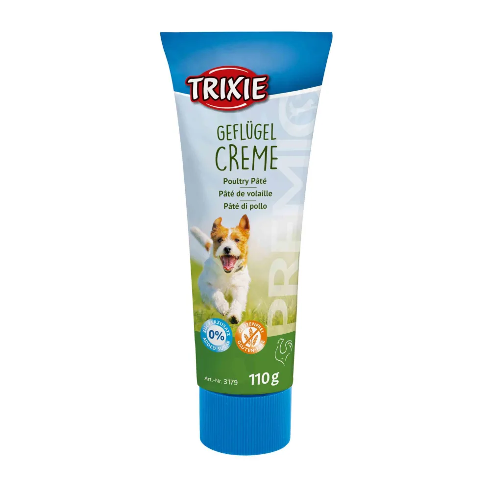 110g Trixie PREMIO gevogeltecrème hondensnacks van Trixie – productfoto