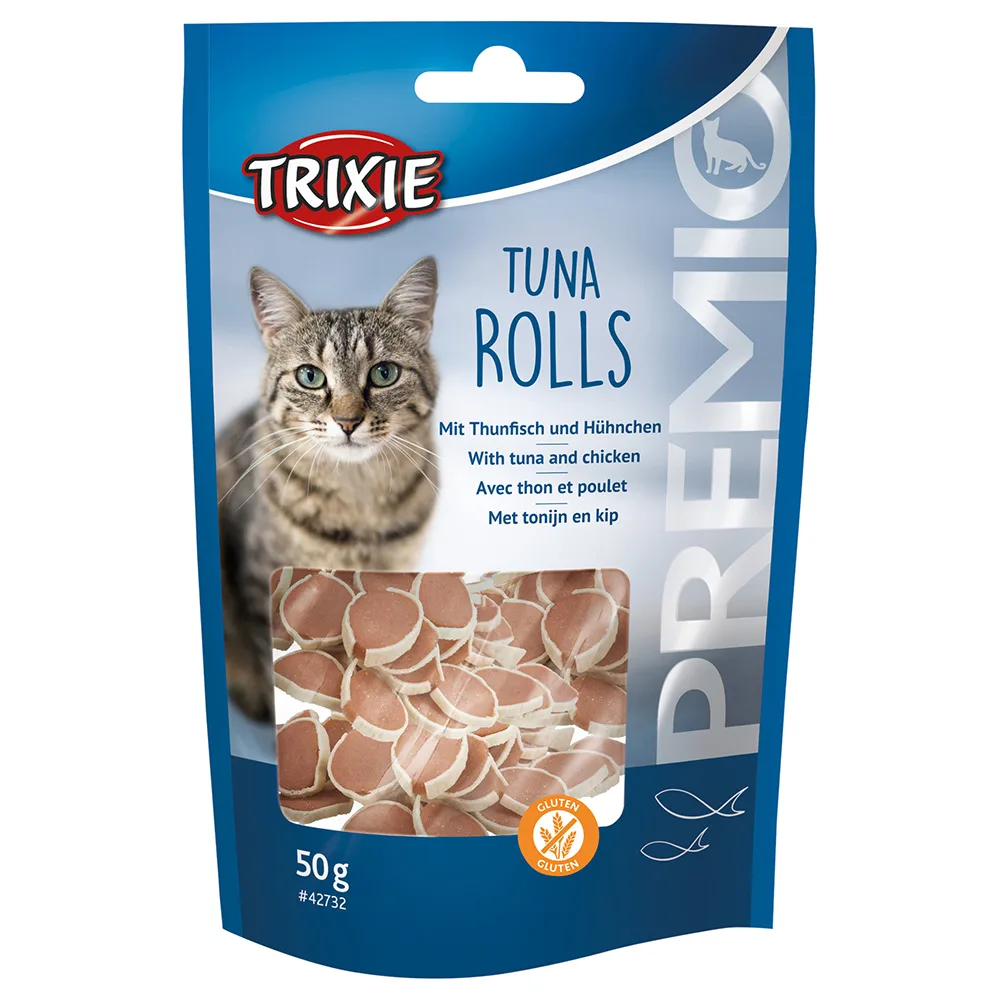 50g Trixie PREMIO Tonijnrolletjes Kattensnacks by Trixie – product photo