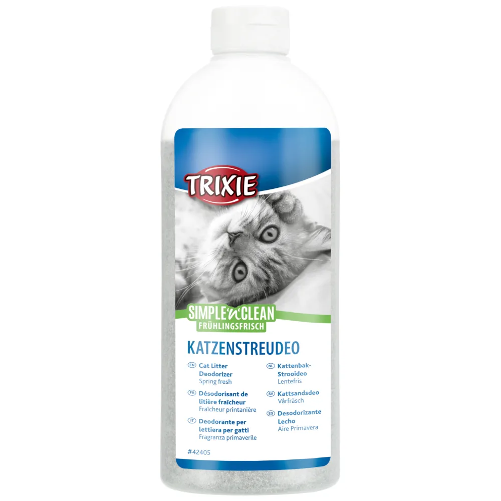 750g Trixie Simple'n'Clean Kattenbakvulling Deodorant Lente Vers van Trixie – productfoto