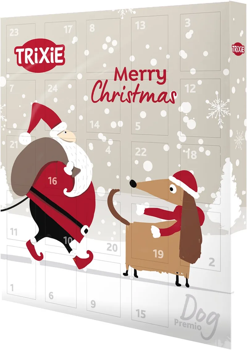 Adventskalender Premio Hond - Hondensnacks de Trixie en Multicolore – photo produit