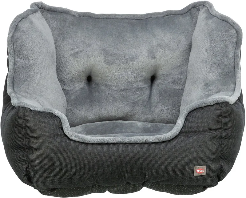Autostoel voor Honden - 50 x 50 x 40 cm - Grijs fra Trixie i Sort – produktbillede 1 af 5