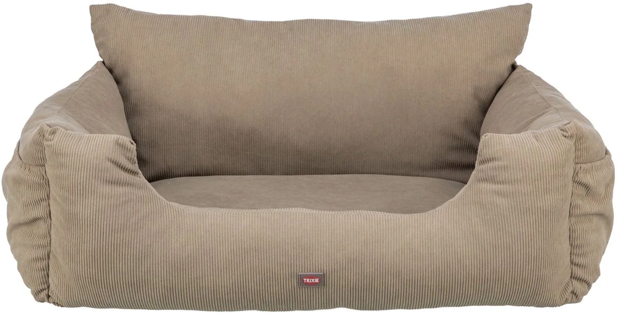 Autostoel voor honden - Dubbel - 80X60X35 CM van Trixie in Taupe – productfoto