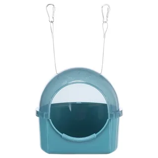 Badhuis Rond - Vogelbad met Veiligheidshaken - 20x17.5x20 cm by Trixie in Blue – product photo 2 of 4