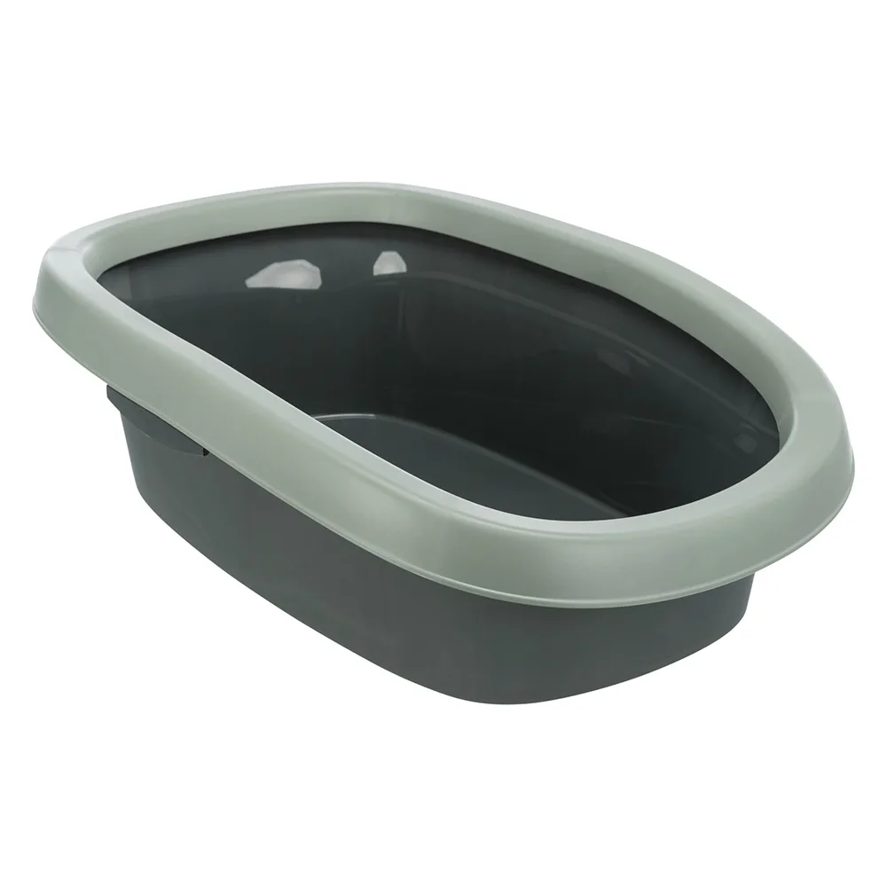 Be Eco Carlo kattenbak met rand - L 58 x B 38 x H 17 cm van Trixie – productfoto
