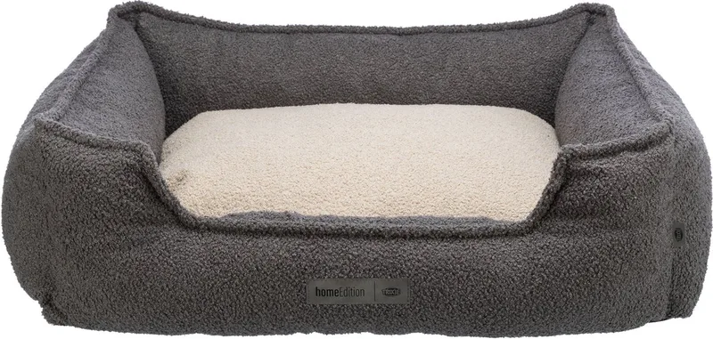 Be Eco Hondenmand Coline Hoekig Donkergrijs / Beige - 80X65 CM von Trixie in Dunkelgrau, Beige – Produktfoto