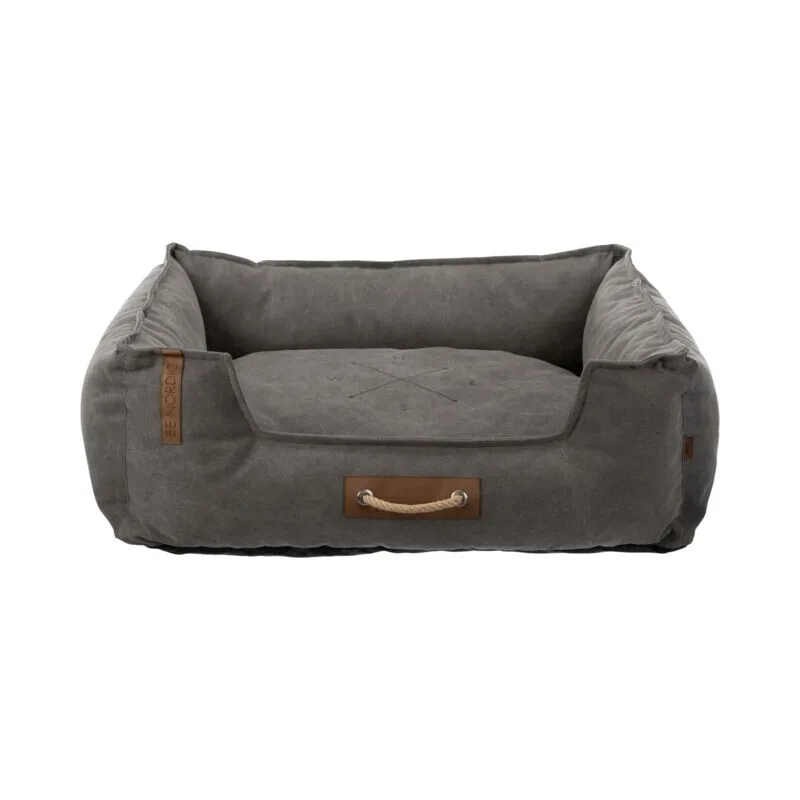 BE NORDIC Bett Föhr, dunkelgrau dunkelgrau 50 cm, 20 cm, 50 cm van Trixie in Regular – productfoto
