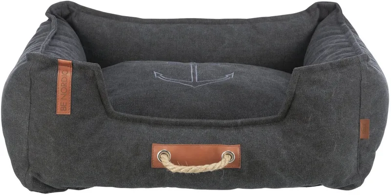 Be Nordic - Hondenmand Fohr - Hoekig - 60X50 cm fra Trixie i Sort – produktbillede 1 af 2