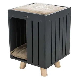 Be Nordic Kattenhuis Alva Antraciet / Zand 36X36X51 CM by Trixie in Grey – product photo 4 of 6