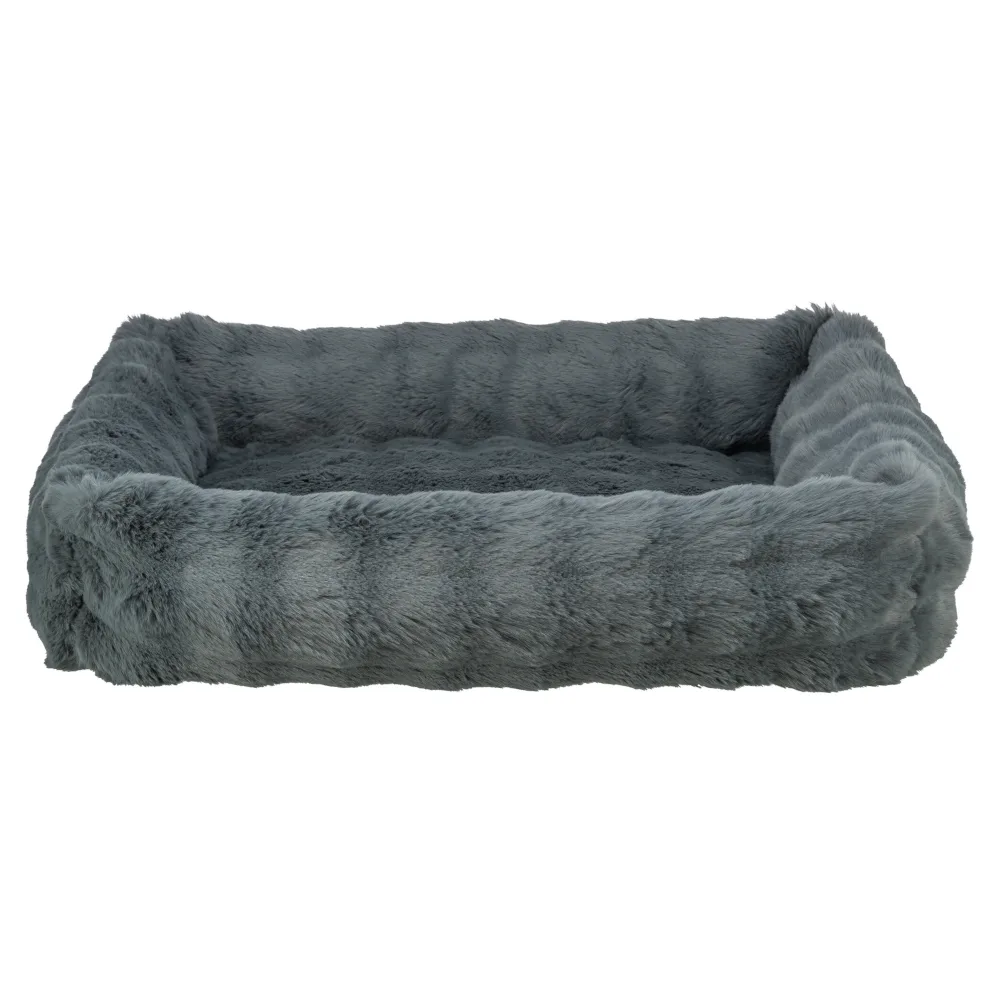 Bed Elli, donkergrijs Gr.XL: 120×80cm Hond & Kat van Trixie – productfoto