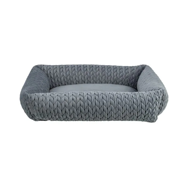 Bett Livia, grau, 80 x 60 cm by Trixie in Regular – product photo