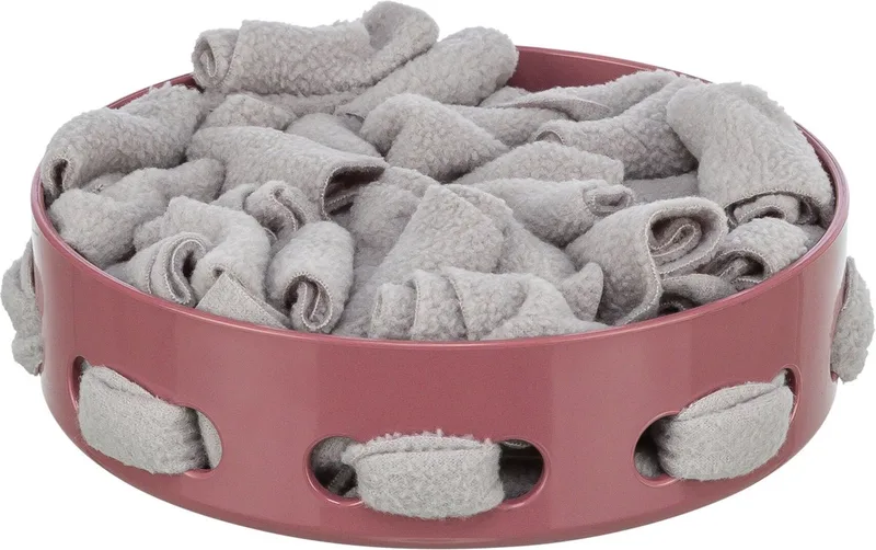 Cat Activity - Hide'n'Sniff Bowl - Kunststof - 18x18 cm fra Trixie i Lyserød – produktbillede 1 af 3