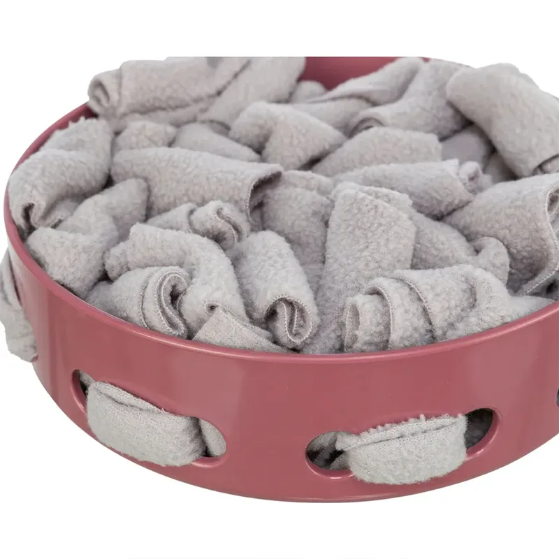 Cat Activity - Hide'n'Sniff Bowl - Kunststof - 18x18 cm fra Trixie i Lyserød – produktbillede 3 af 3