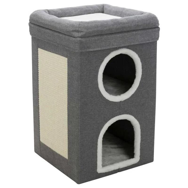 Cat Tower - Krabton - 39x39x64CM by Trixie in Grey – product photo 2 of 6