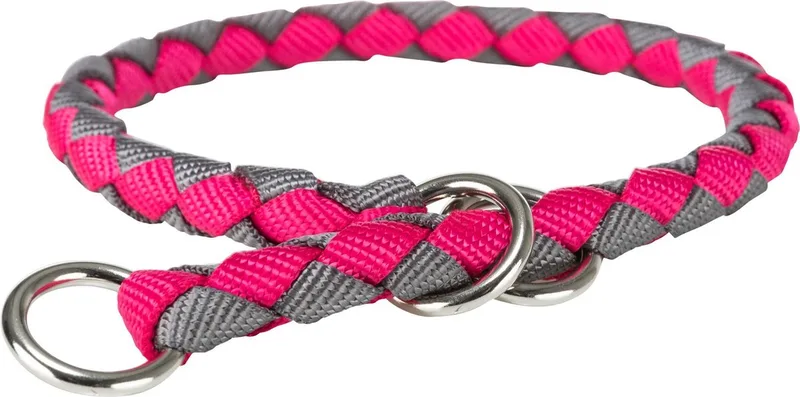 Cavo Anti-Trek Halsband Fuchsia/grafiet XS by Trixie in Pink – product photo