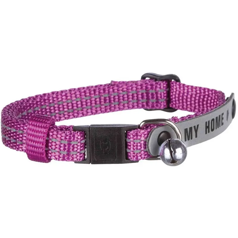 Collier De Chat Nylon Cat With Reflective Address Holder by Trixie – product photo 4 of 5
