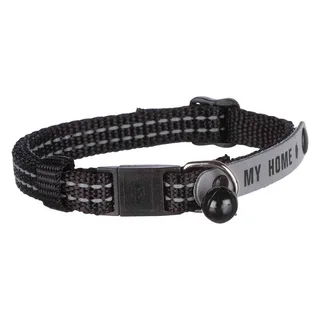 Collier De Chat Nylon Cat With Reflective Address Holder by Trixie – product photo 2 of 5