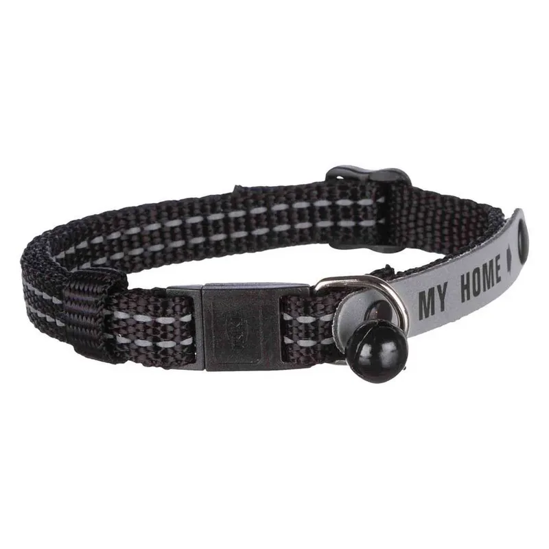 Collier De Chat Nylon Cat With Reflective Address Holder by Trixie – product photo 2 of 5