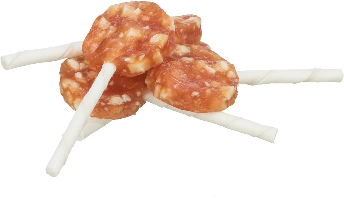 Denta Fun - Chicken Cheese Lolly - 10 cm - 50 st by Trixie – product photo