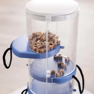 Dog Activity - Honden Speelgoed - Gambling Tower - 25X25X27 cm by Trixie in White – product photo 2 of 3