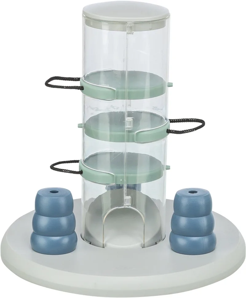 Dog Activity - Honden Speelgoed - Gambling Tower - 25X25X27 cm by Trixie in White – product photo 1 of 3