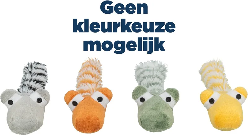 Draak Pluche - Kattenspeeltje 20cm met Catnip - Zacht Pluche von Trixie in Assorti – Produktfoto 1 von 3