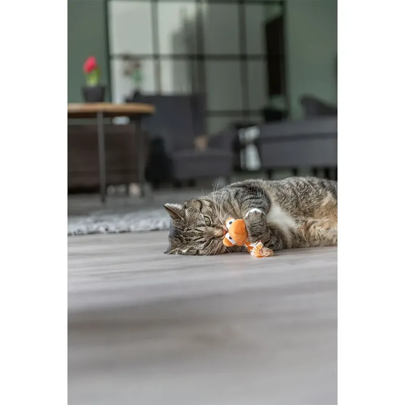 Draak Pluche - Kattenspeeltje 20cm met Catnip - Zacht Pluche von Trixie in Assorti – Produktfoto 3 von 3