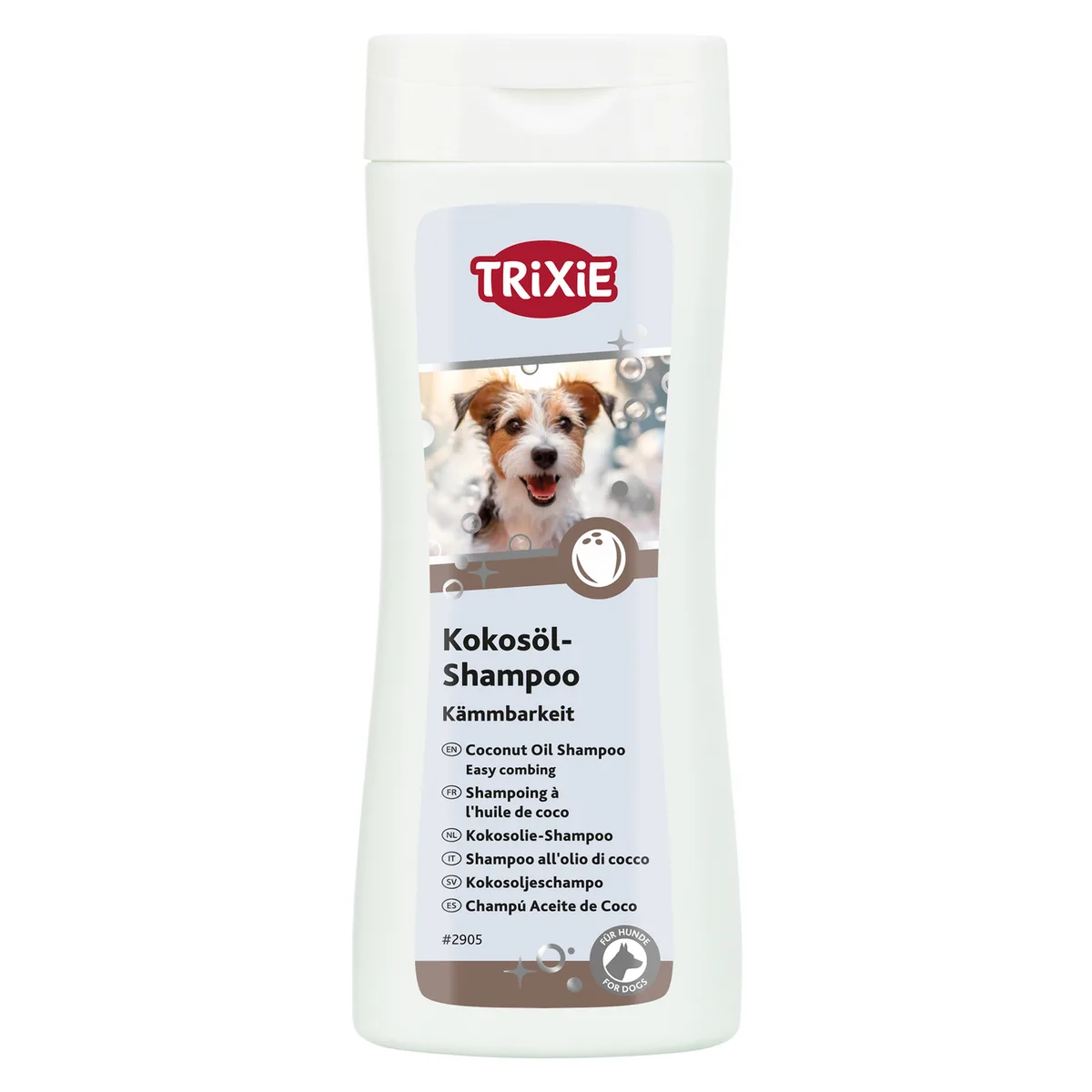 Dubbelpak: 2x250ml Trixie kokosolie shampoo hond en kat de Trixie – photo produit