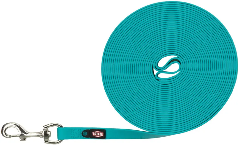 Easy Life - Hondenriem Sleeplijn - Oceaanblauw/Turquoise - 5m x 1,3cm de Trixie en Oceaanblauw – photo produit