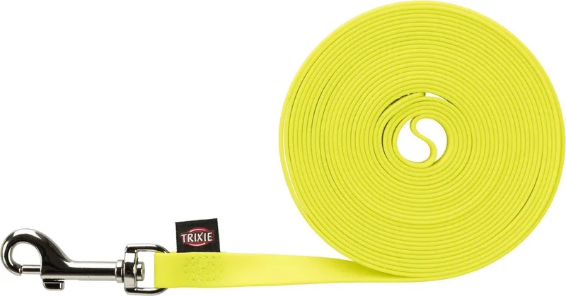 Easy Life Sleeplijn 13mm Neon&Geel - Hondenriem - 10 m von Trixie in Neon geel – Produktfoto