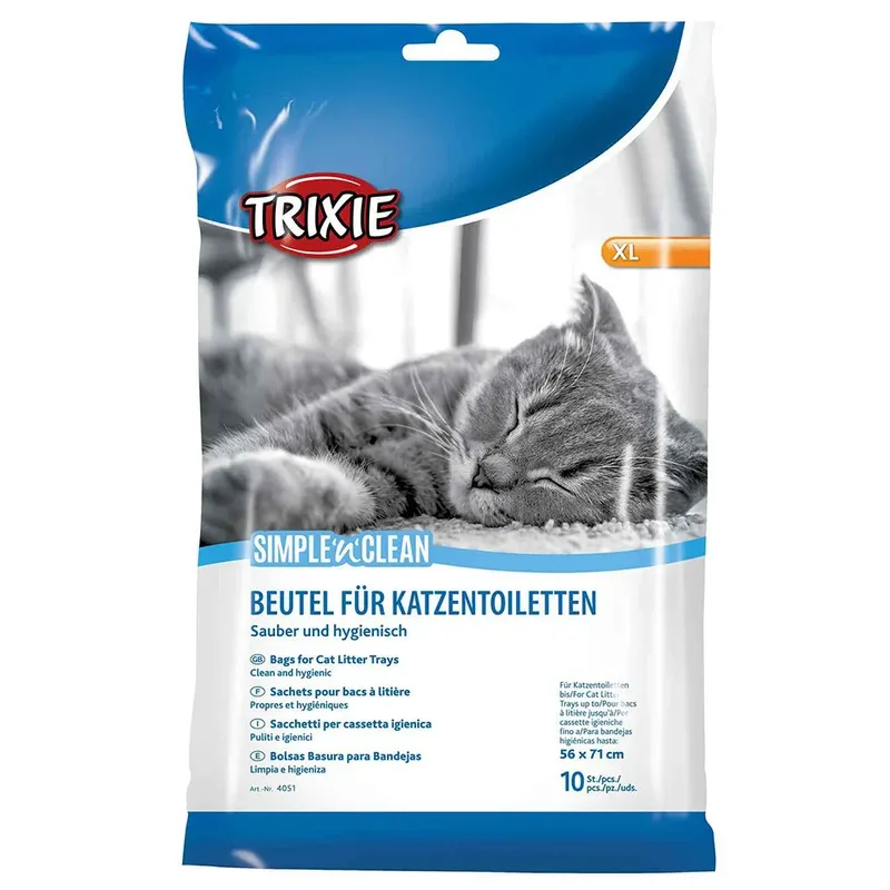 Sacs Simples Et Propres Pour Bacs à Litière Pour Chats 10 Unités de Trixie – photo produit