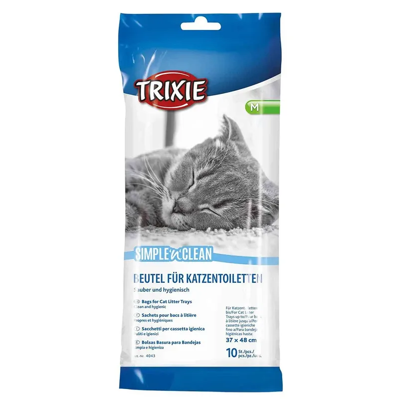 Sacs Simples Et Propres Pour Bacs à Litière Pour Chats 10 Unités de Trixie – photo produit 1 sur 3