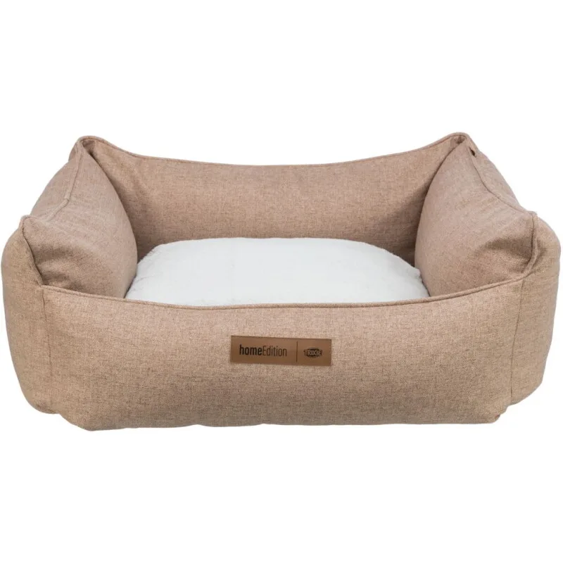 Panier pour chien Farello marron et blanc 80x60 cm de Trixie – photo produit