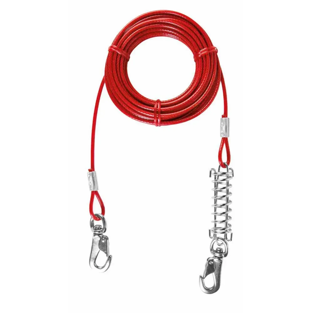 Câble Plastifié Avec Ressort de Trixie – photo produit