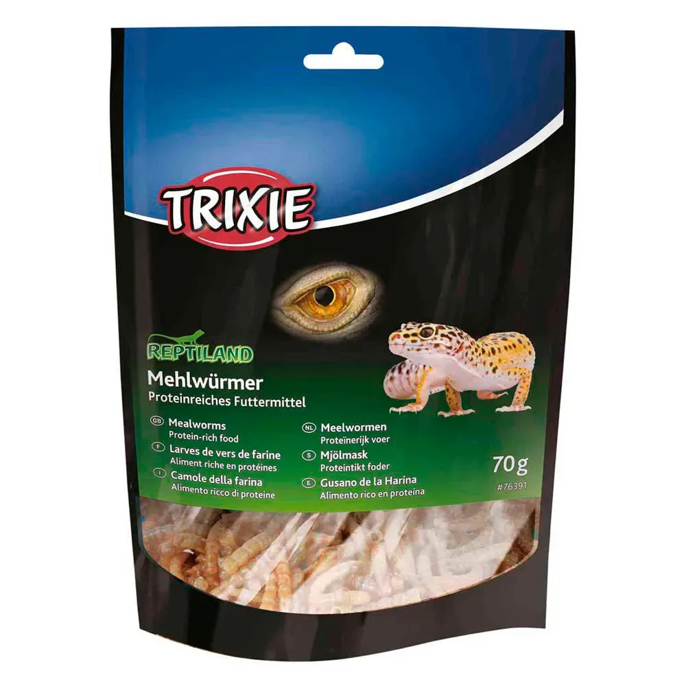 Getrocknete Mehlwürmer 70 GR von Trixie – Produktfoto