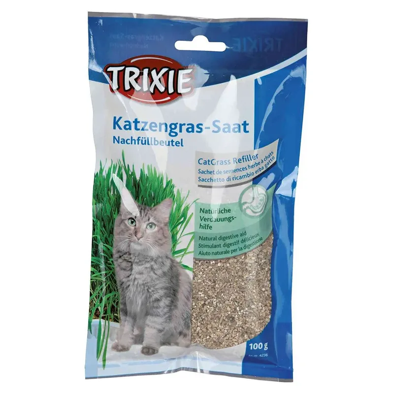 Graines D´herbe à Chat Et D´orge de Trixie – photo produit 1 sur 2