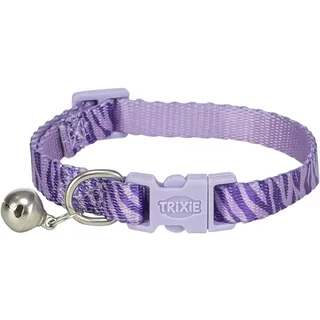Halsband Kat Trixie - Vrolijk Golfjesmotief - Snap & Easy Veiligheidssluiting, Kleur de Trixie en Assorti – photo produit 2 sur 3