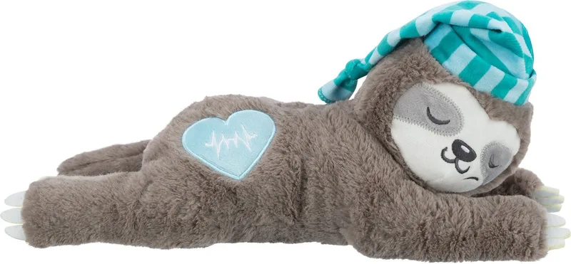 Honden Speelgoed - Pluche Luiaard - Grijs - Met Heartbeat - Voor Puppy - 34 cm von Trixie in Braun – Produktfoto 1 von 3
