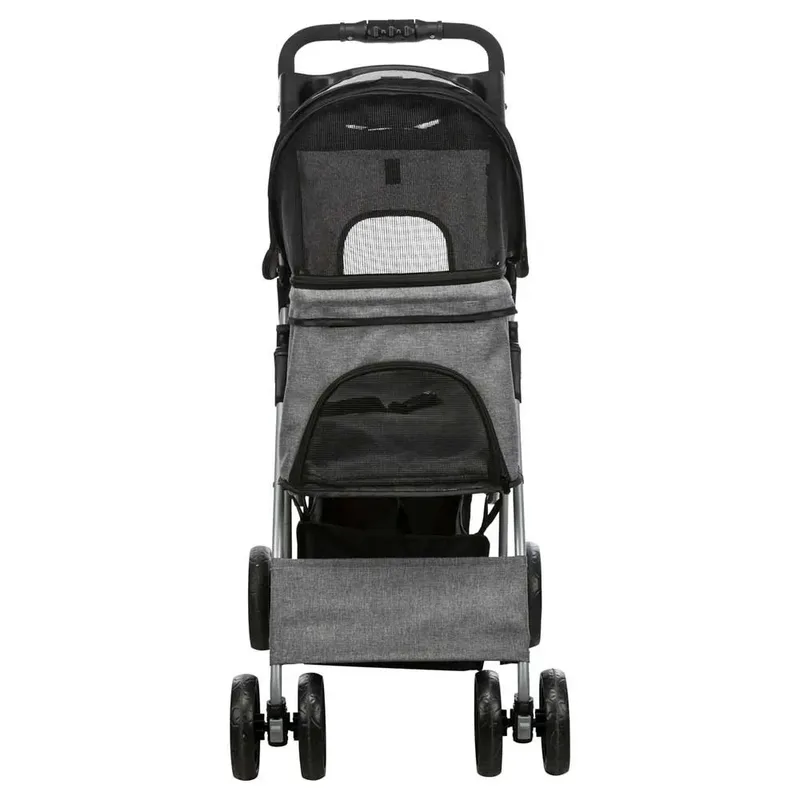 Hondenbuggy - 47X80X100 cm von Trixie in Grau – Produktfoto 5 von 6