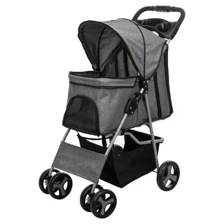 Hondenbuggy - 47X80X100 cm von Trixie in Grau – Produktfoto 3 von 6