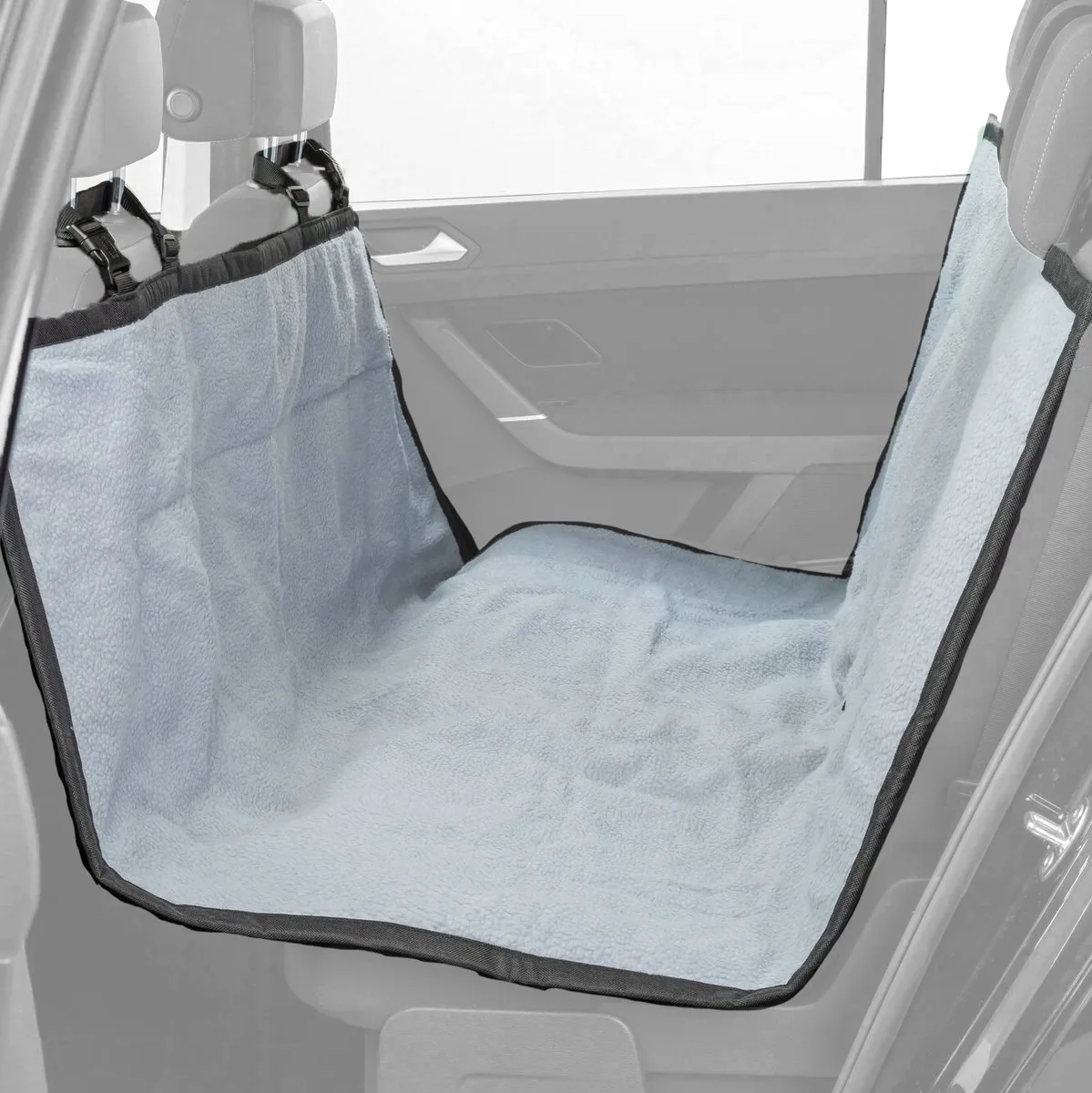 Hondendeken - Auto Achterbank - 4-Seasons - Zwart/Grijs - 160X145 cm van Trixie in Grijs – productfoto