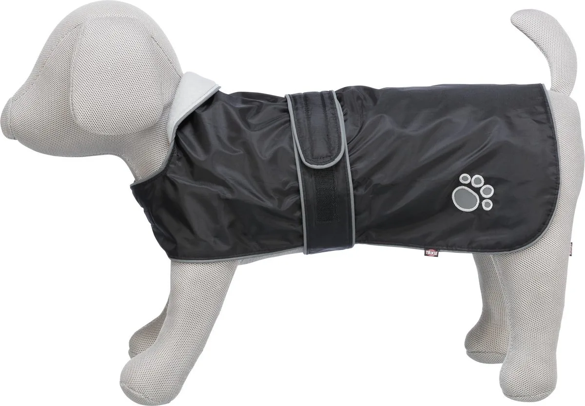 Manteau Pour Chien Orléans Reflective de Trixie en Noir – photo produit