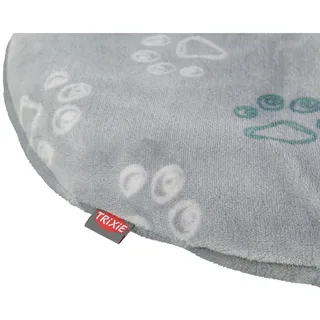 Hondenkussen Trixie - Ovaal Pluche - 54x35 cm, Afneembare Hoes von Trixie in Hellgrau – Produktfoto 3 von 5