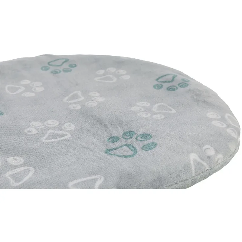 Hondenkussen Trixie - Ovaal Pluche - 54x35 cm, Afneembare Hoes von Trixie in Hellgrau – Produktfoto 2 von 5