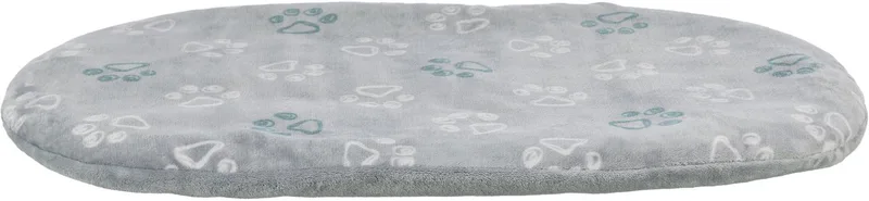 Hondenkussen Trixie - Ovaal Pluche - 54x35 cm, Afneembare Hoes von Trixie in Hellgrau – Produktfoto 1 von 5