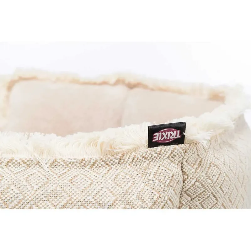Hondenmand Boho - Hoekig - 65X65 CM by Trixie in Beige – product photo 3 of 5