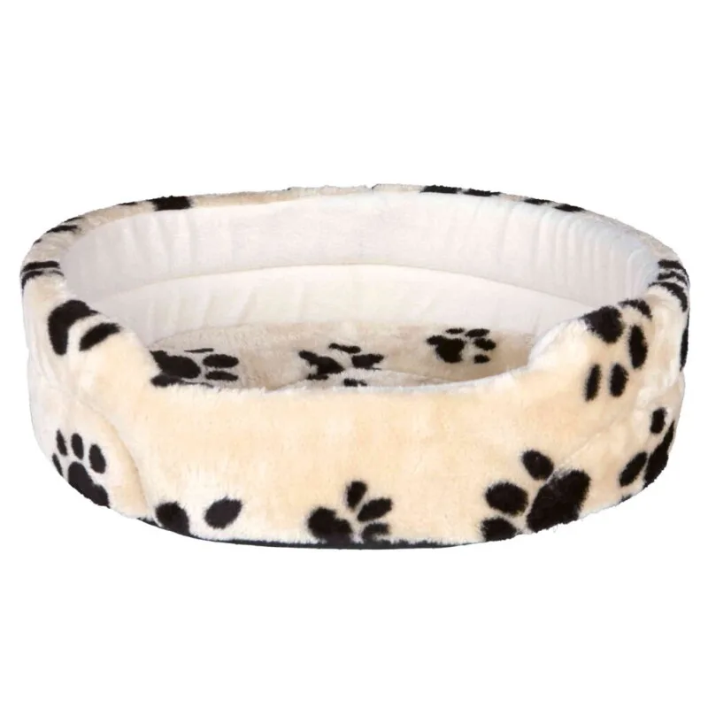Charly Oval Beige lit ovale pour chiens 79x70 cm de Trixie – photo produit