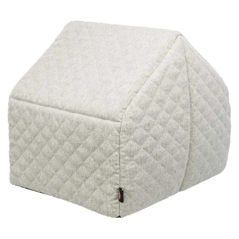 Hondenmand - Huis - Noah - Vitaal - Schuimrubber - Lichtgrijs - 43X40X45 cm von Trixie in Blau – Produktfoto 3 von 6