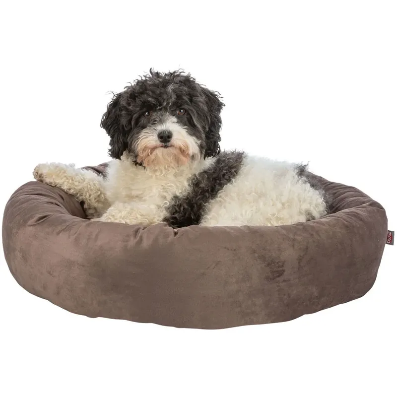 Hondenmand Lionel Gerecycled Rond Bruin by Trixie in Blue – product photo 2 of 4