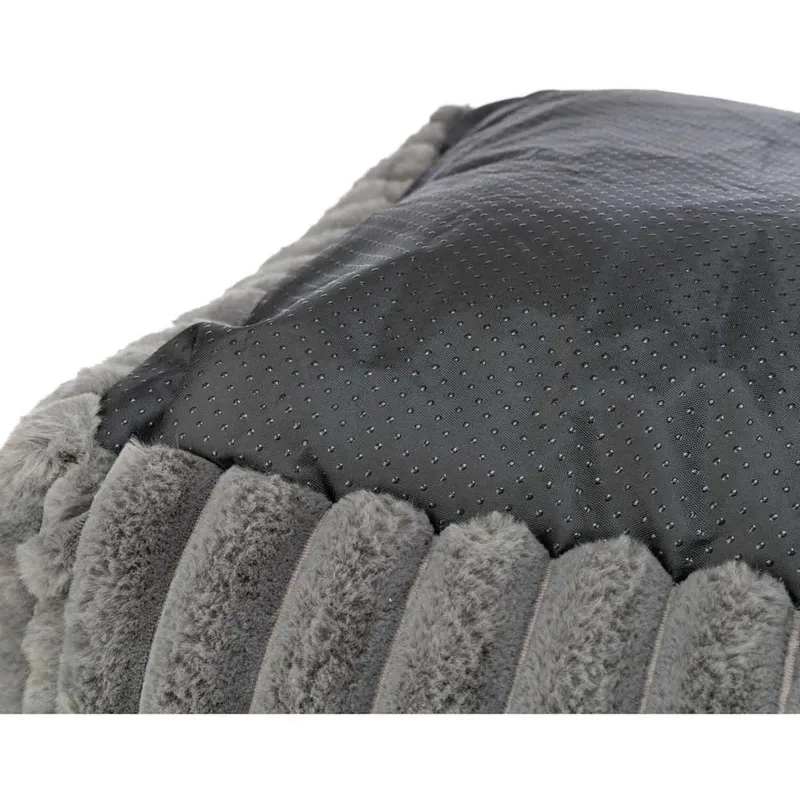 Hondenmand Lonni - Ribfluweel - Hoekig - 100X70 cm von Trixie in Grau – Produktfoto 5 von 6