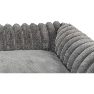 Hondenmand Lonni - Ribfluweel - Hoekig - 100X70 cm von Trixie in Grau – Produktfoto 3 von 6